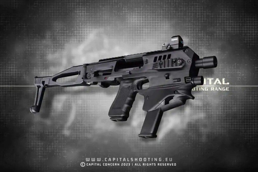 Glock 17 CAA MCK Ombouwset Boedapest Schiet machinepistool