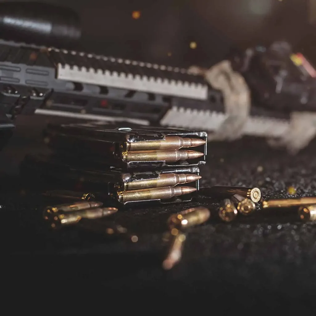 M4 Karabijn magazijn en munitie Boedapest Schiet