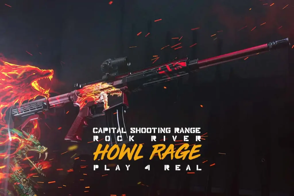 M4A4 Howl CSGO skin Boedapest Schiet karabijn