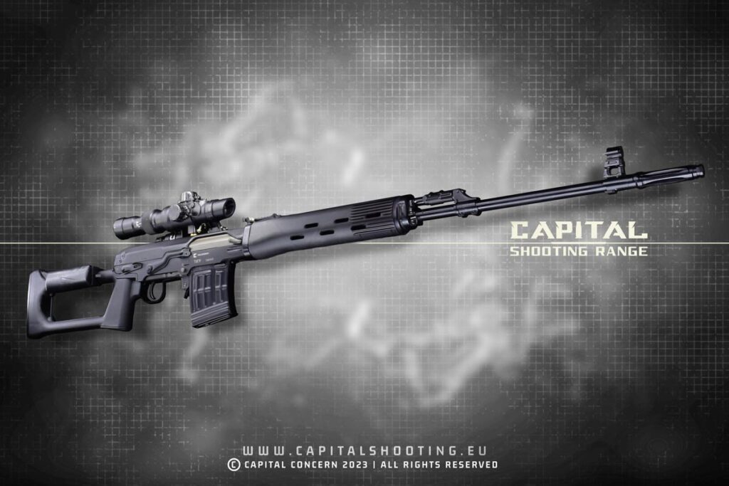 SVD Dragunov Tigr Special edition Boedapest Schiet sluipschuttersgeweer