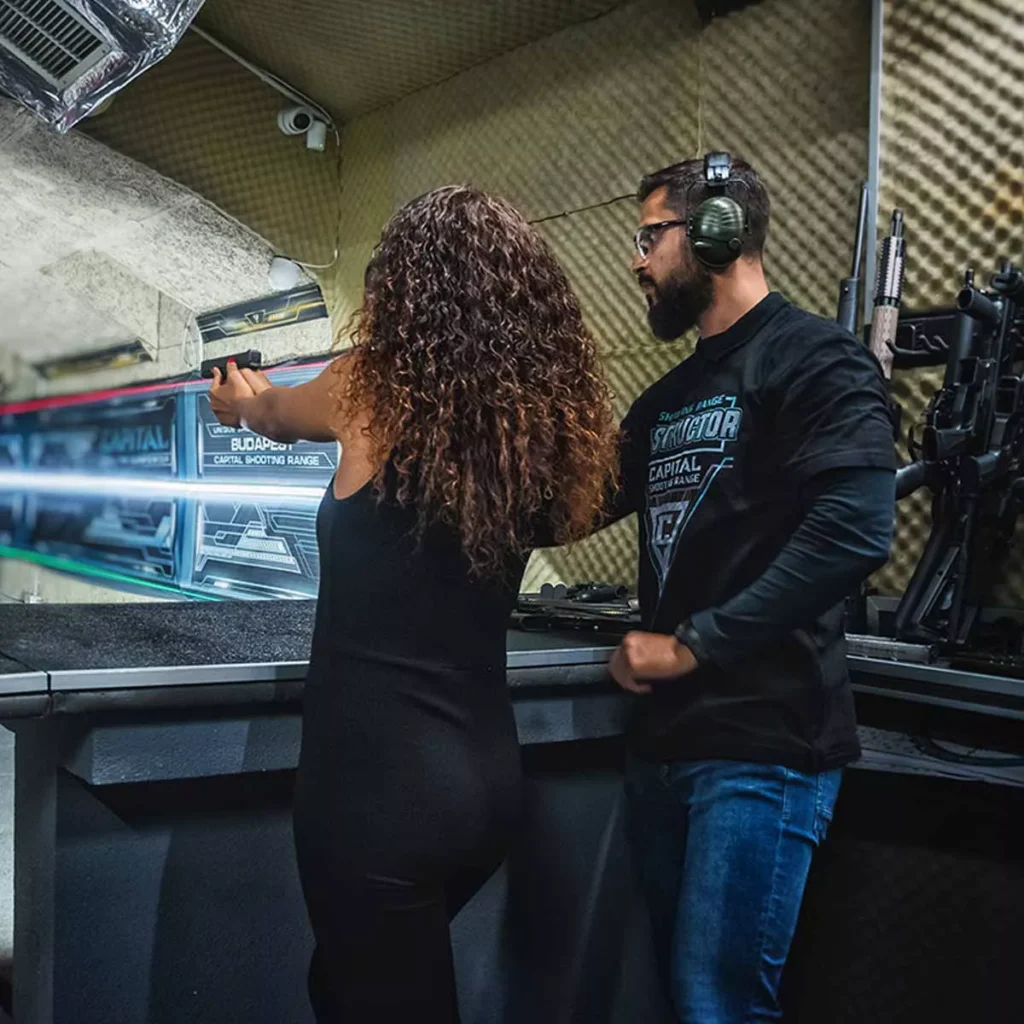 Boedapest schietervaring in actie foto