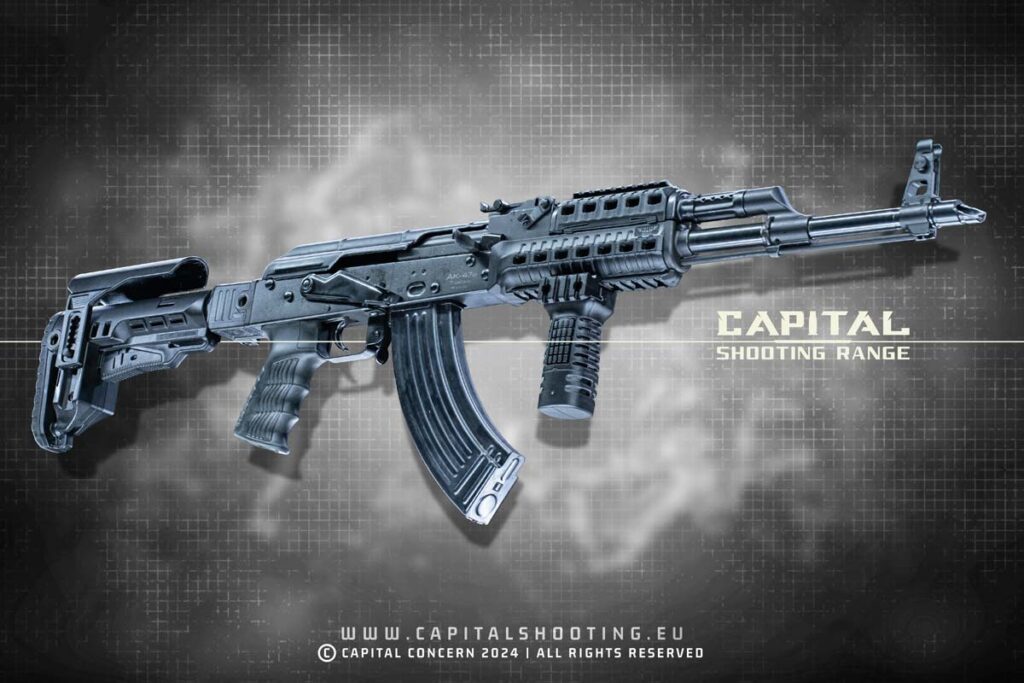 AK47 Tactical SDM Capital Shooting Range Budapest